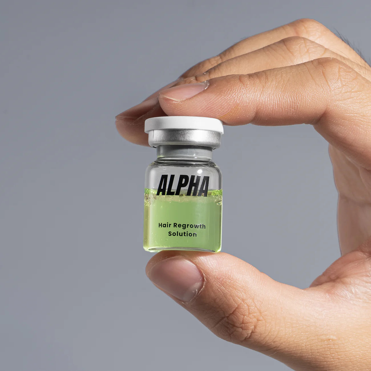 Glow From Earth's 'Alpha' Hair Regrowth System